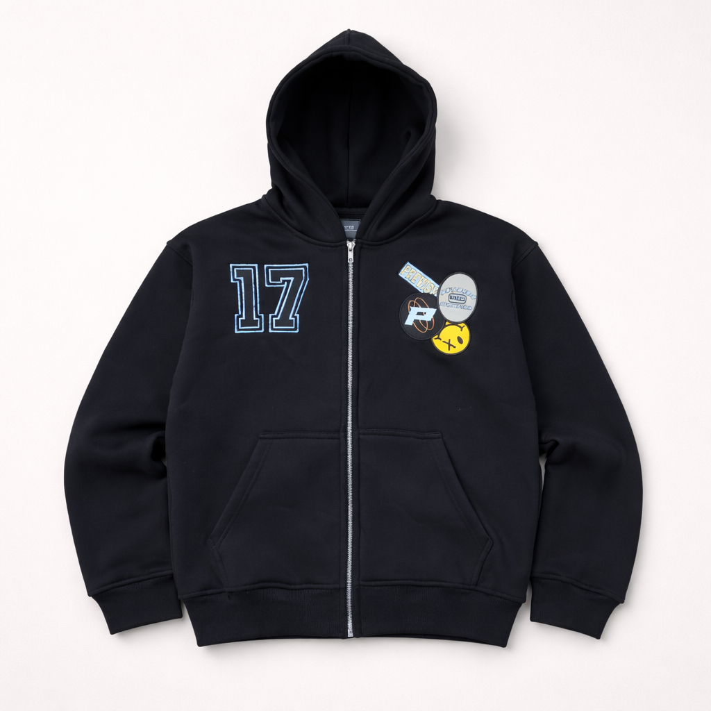 PREVISE (17 Archive) Zip Up Hoodie